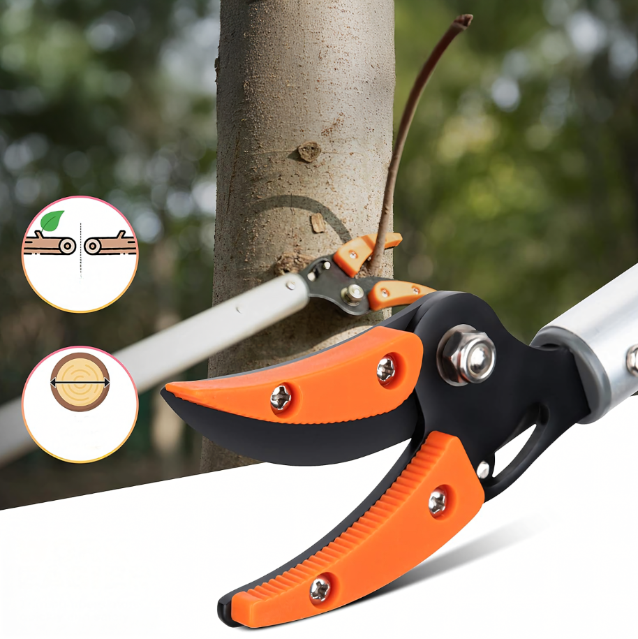 špeciálne dlhé záhradné nožnice